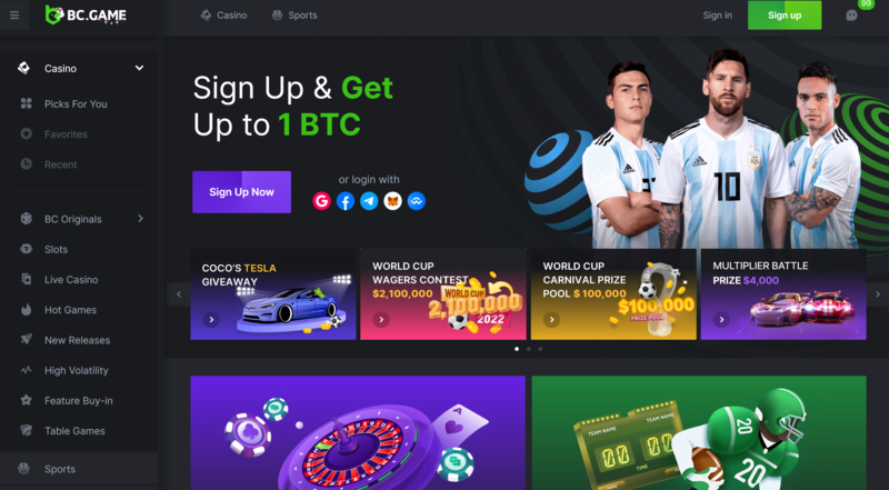 Experience Thrill and Excitement with BC.Game Live Betting