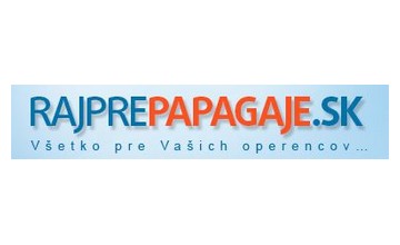 Zľavové kupóny Rajprepapagaje.sk